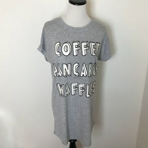 Topshop Coffee Pancakes and Waffle T-shirt